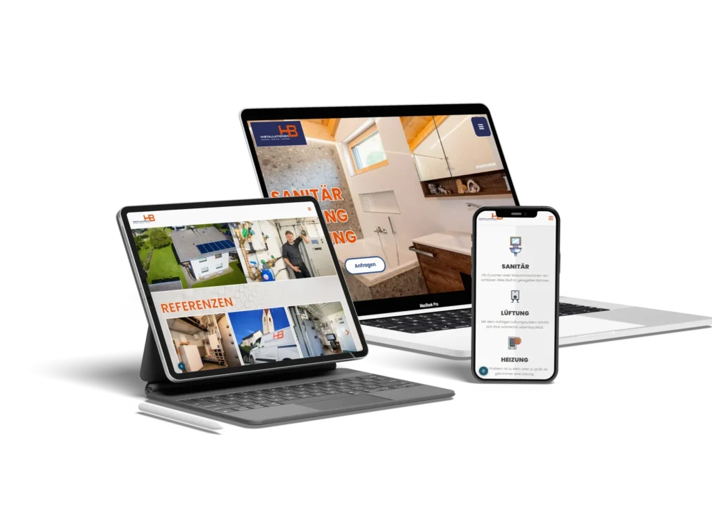 Creativomedia GmbH | Referenz | HB Installationen